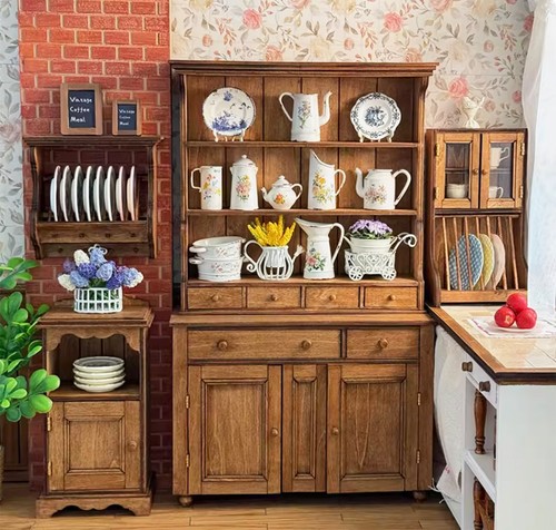 Scale wooden kitchen - 1:6,