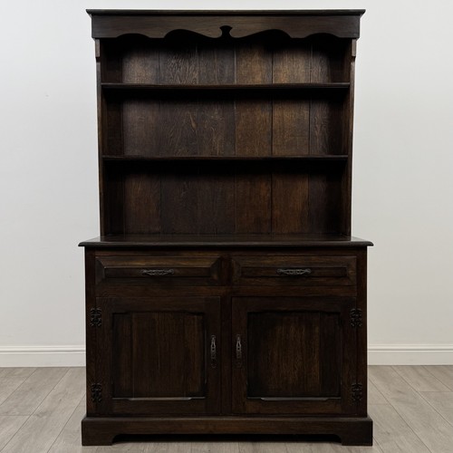 Antique oak welsh dresser - antique,