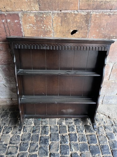 Vintage oak dresser - oak, top