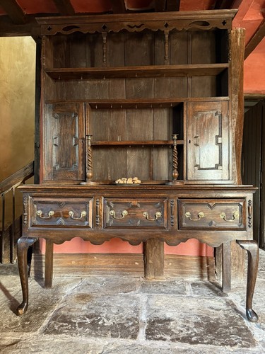 Antique three drawer - three,