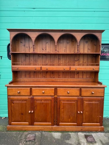 Vintage large pine door - large,