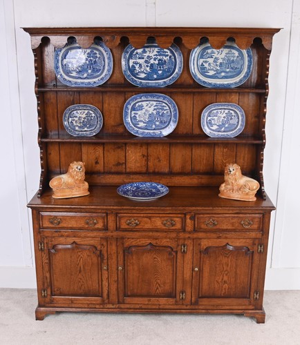 English oak dresser - oak, with
